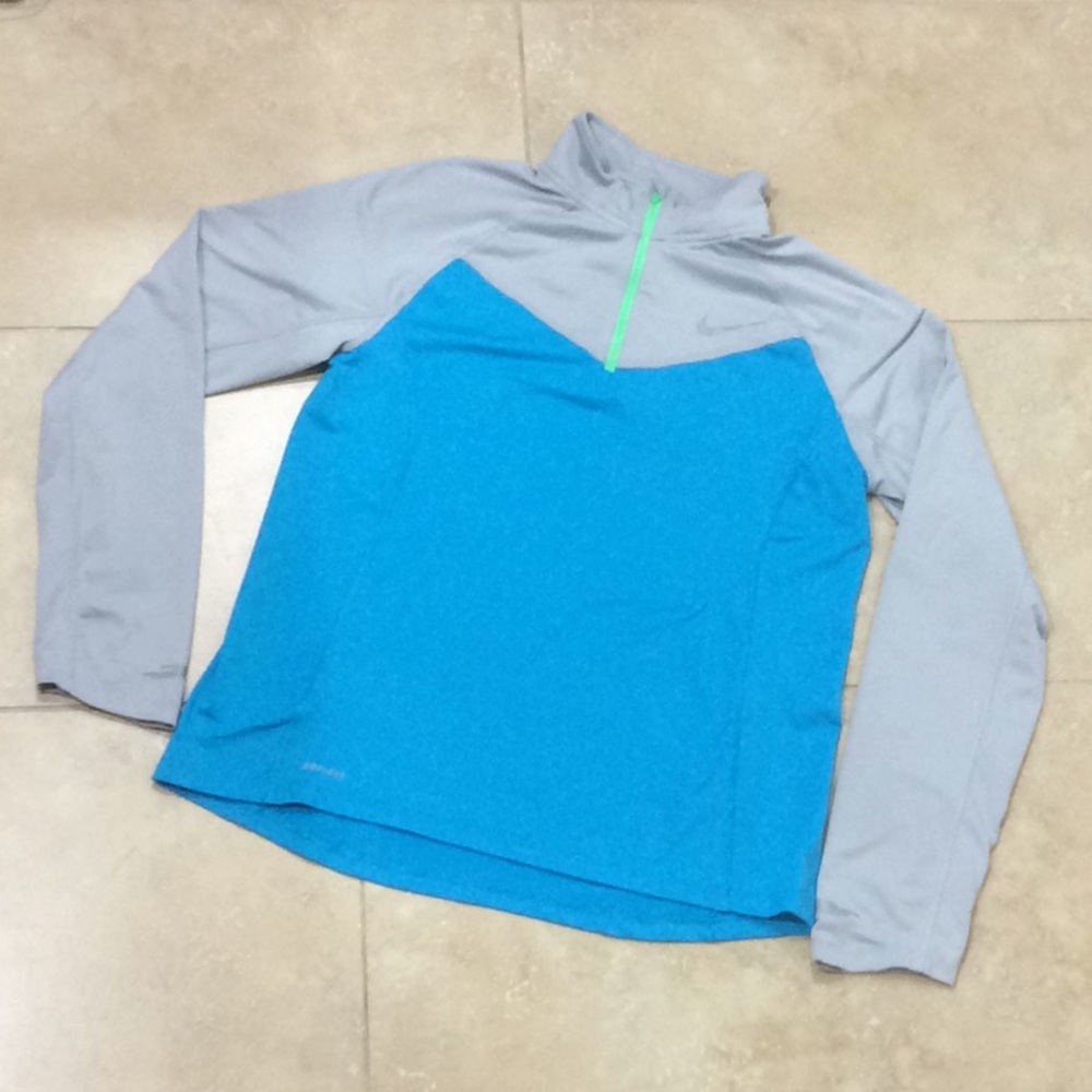 Girls Nike 1/2 Zip Running Top